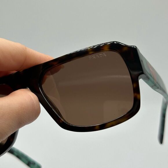 PRADA Sunglasses PR22YS 2AU06B Havana Unisex NEW - Picture 6 of 11
